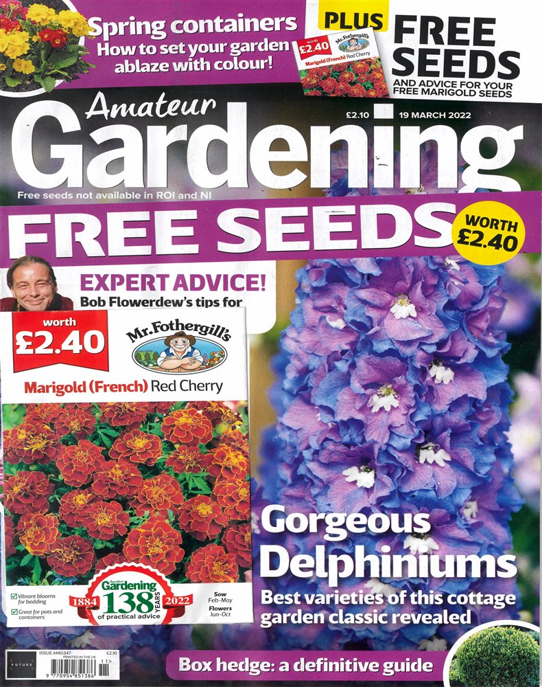 Amateur Gardening Magazine Issue 19/03/2022