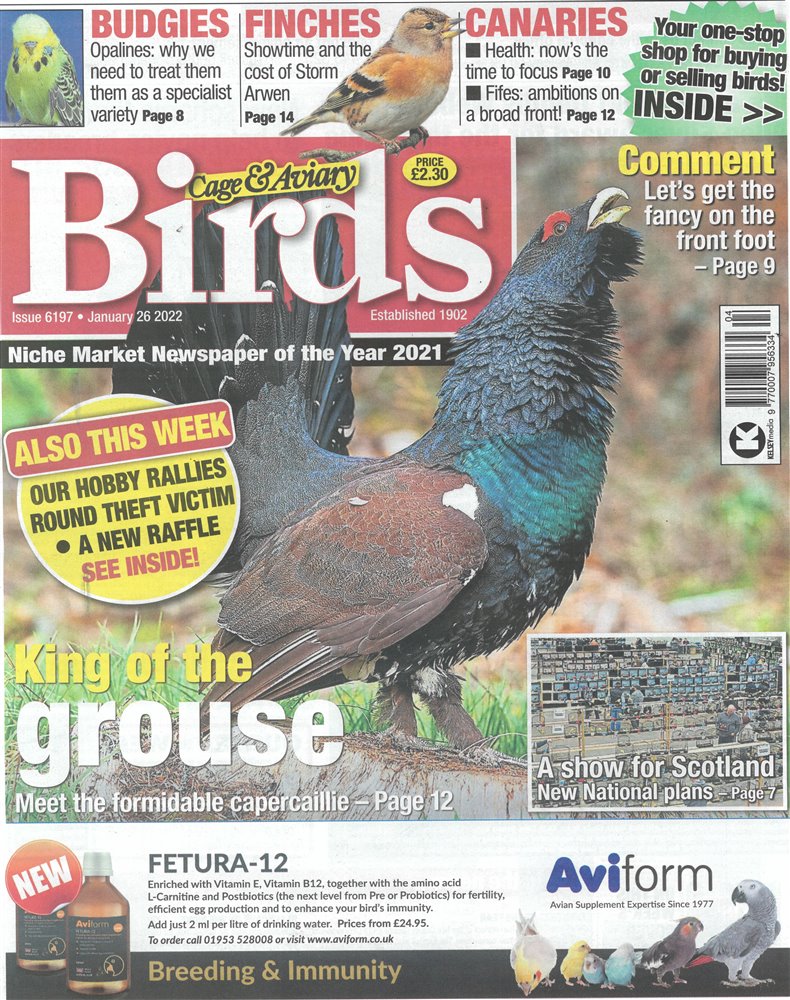 Cage and Aviary Birds Magazine Issue 26/01/2022