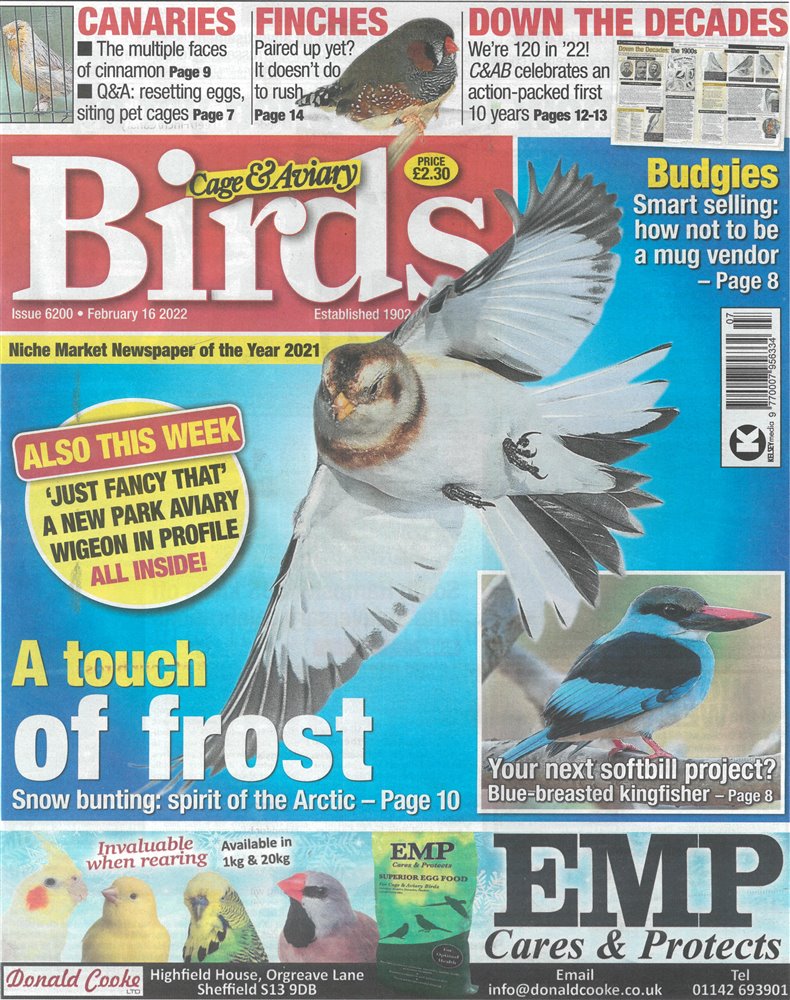 Cage and Aviary Birds Magazine Issue 16/02/2022