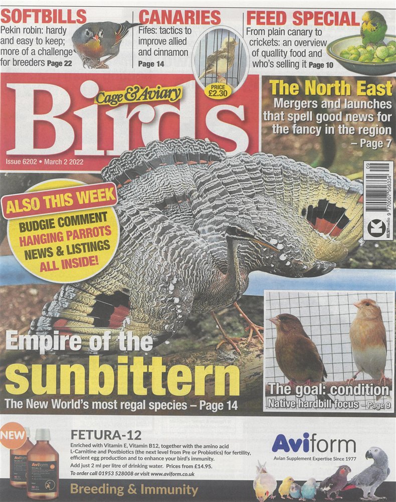 Cage and Aviary Birds Magazine Issue 02/03/2022