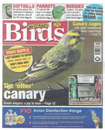 Cage and Aviary Birds Magazine