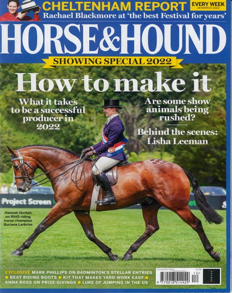 Horse And Hound Magazine Issue 24/03/2022