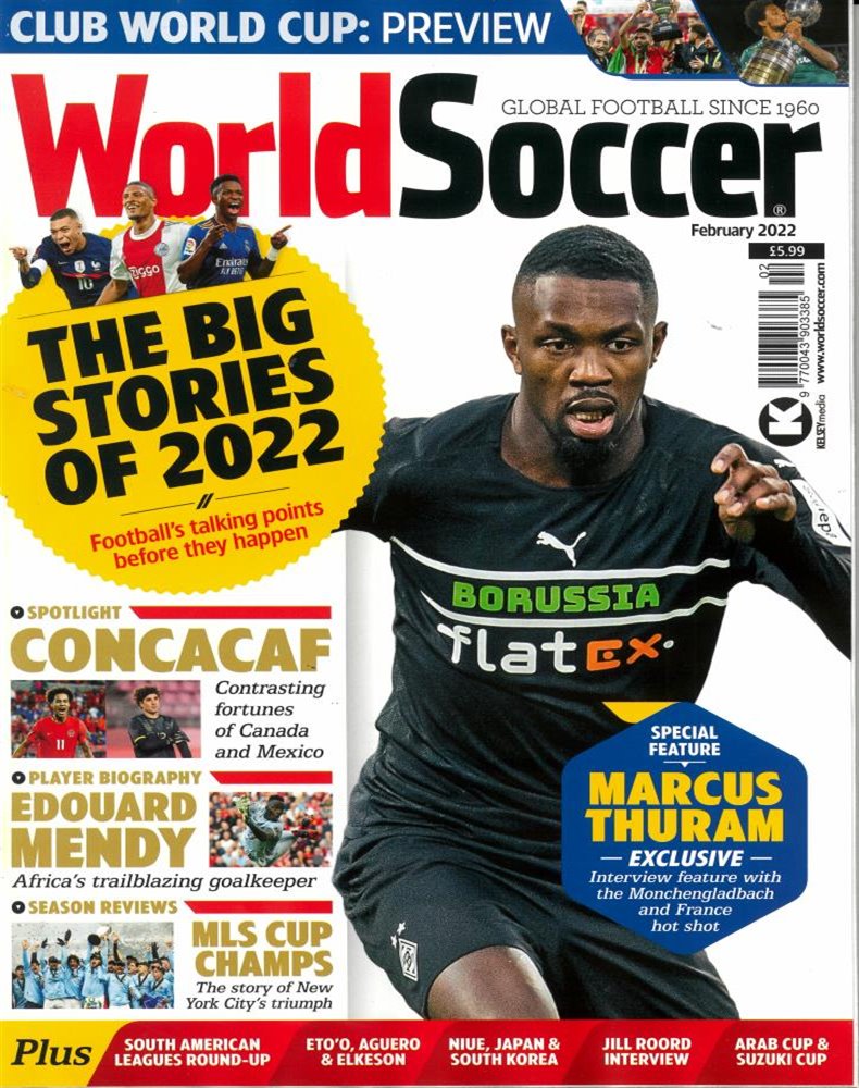 World Soccer Magazine Issue FEB 22