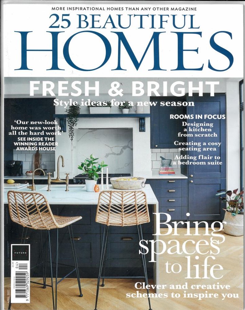 25 Beautiful Homes Magazine Issue APR 22