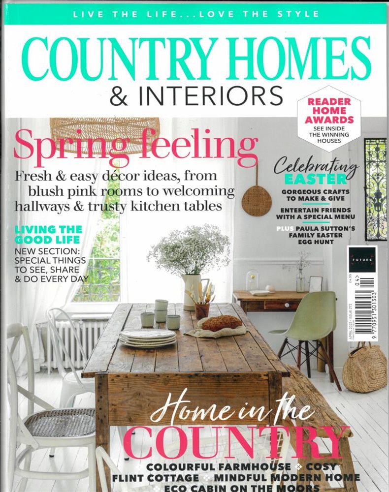 Country Homes and Interiors Magazine Issue APR 22