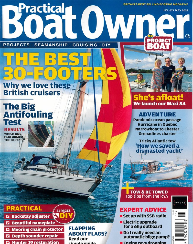 Practical Boat Owner Magazine Issue MAY 22