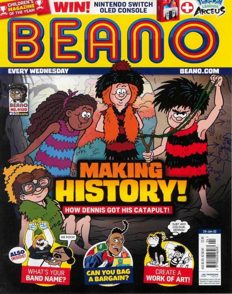 Beano Magazine Issue 29/01/2022