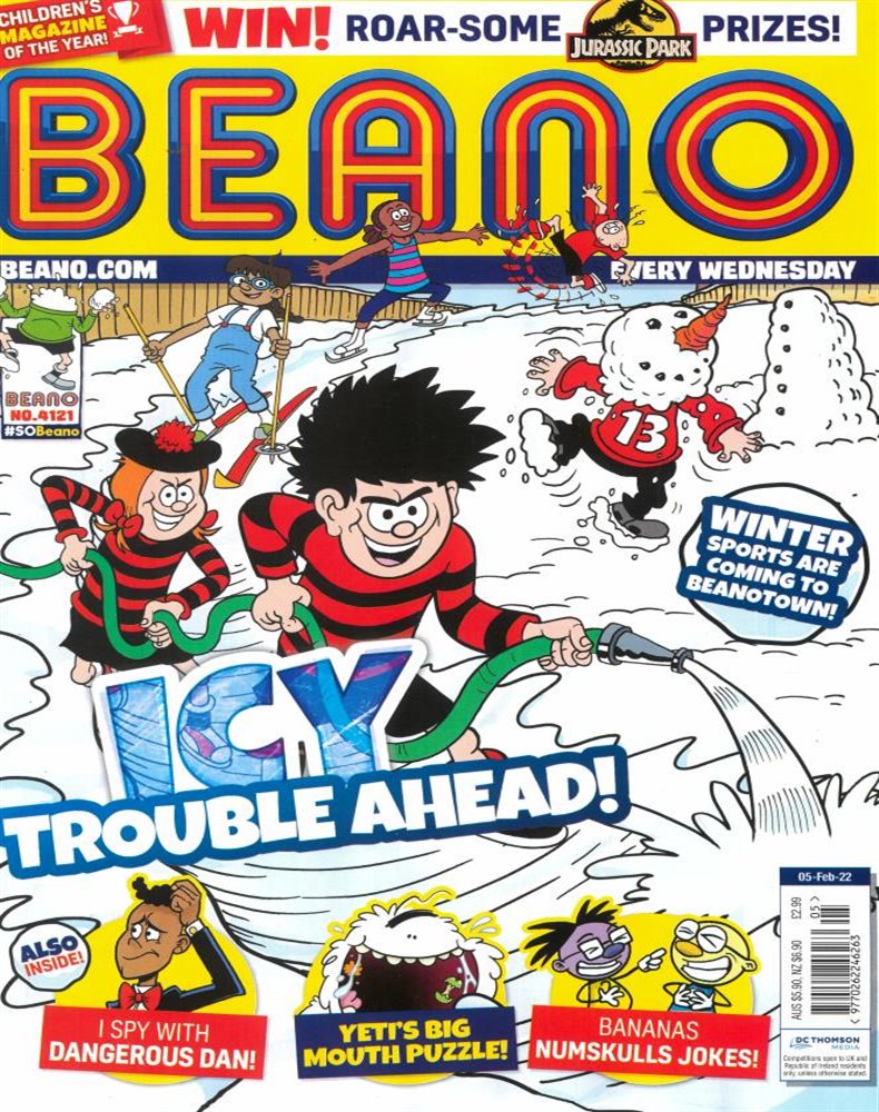 Beano Magazine Issue 05/02/2022