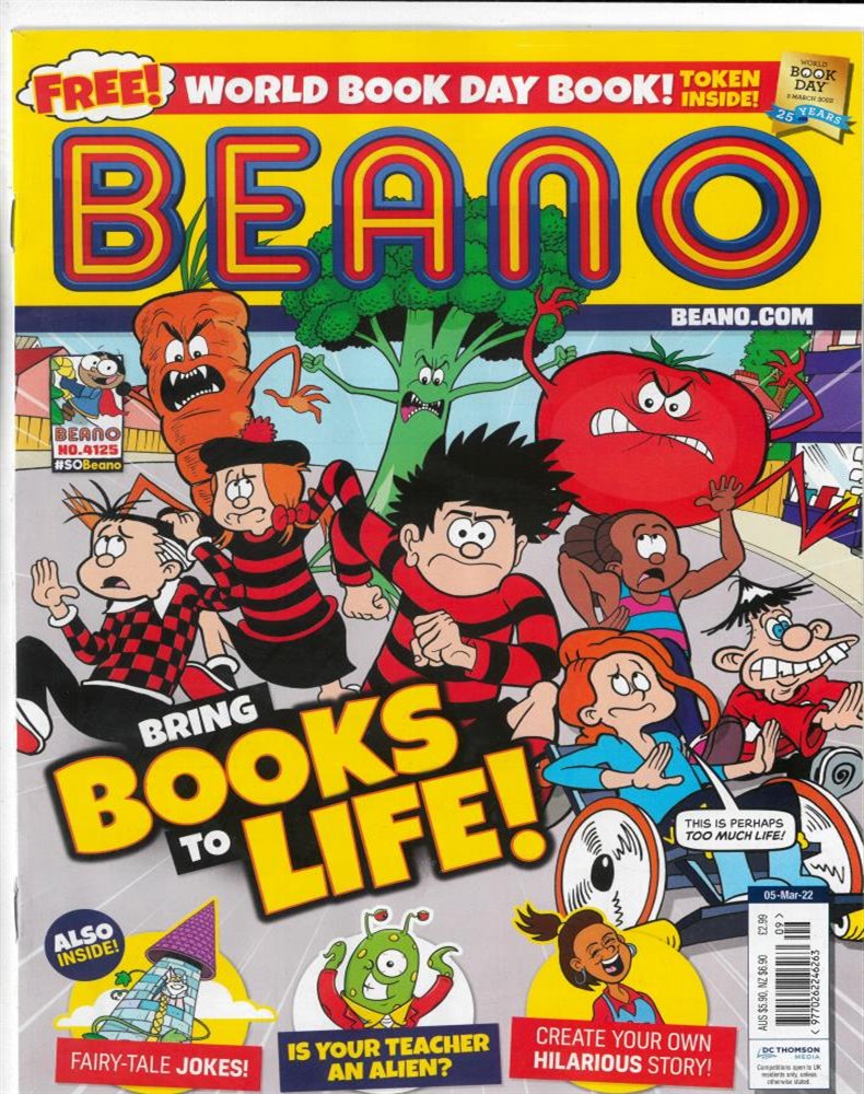 Beano Magazine Issue 05/03/2022