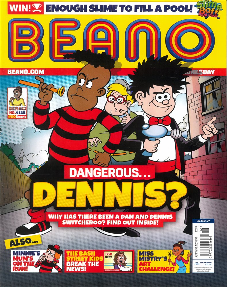 Beano Magazine Issue 26/03/2022