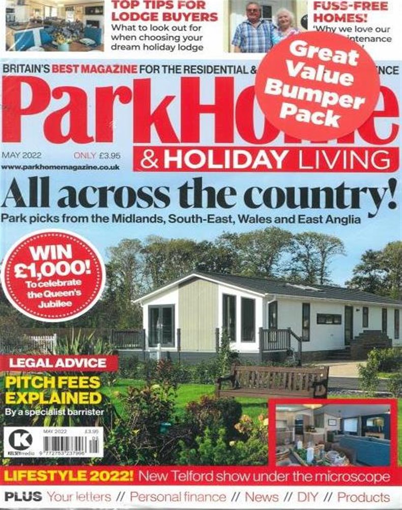 Park Homes & Holiday Caravan Magazine Issue MAY 2022