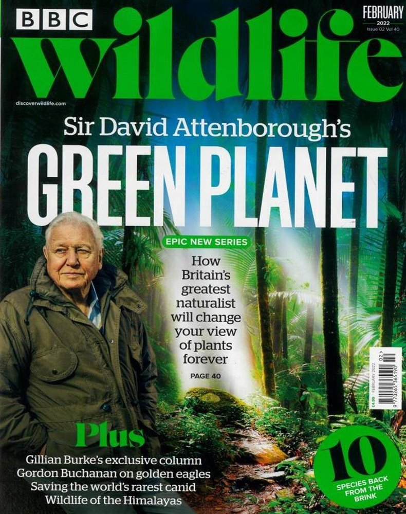 BBC Wildlife Magazine Issue FEB 22