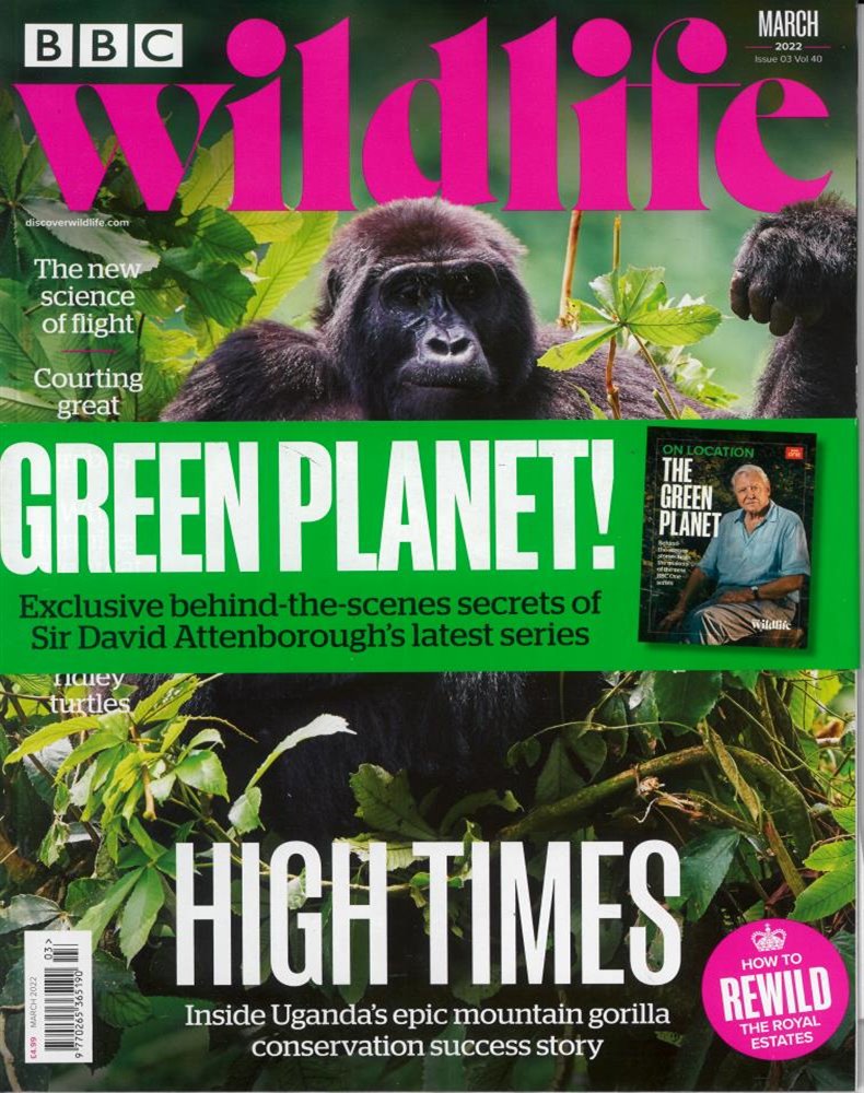 BBC Wildlife Magazine Issue MAR 22