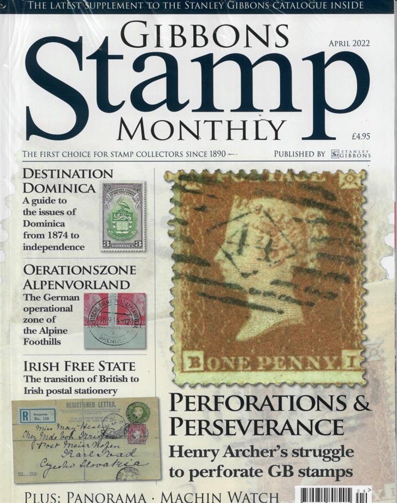 Gibbons Stamp Monthly Magazine Issue APR 22