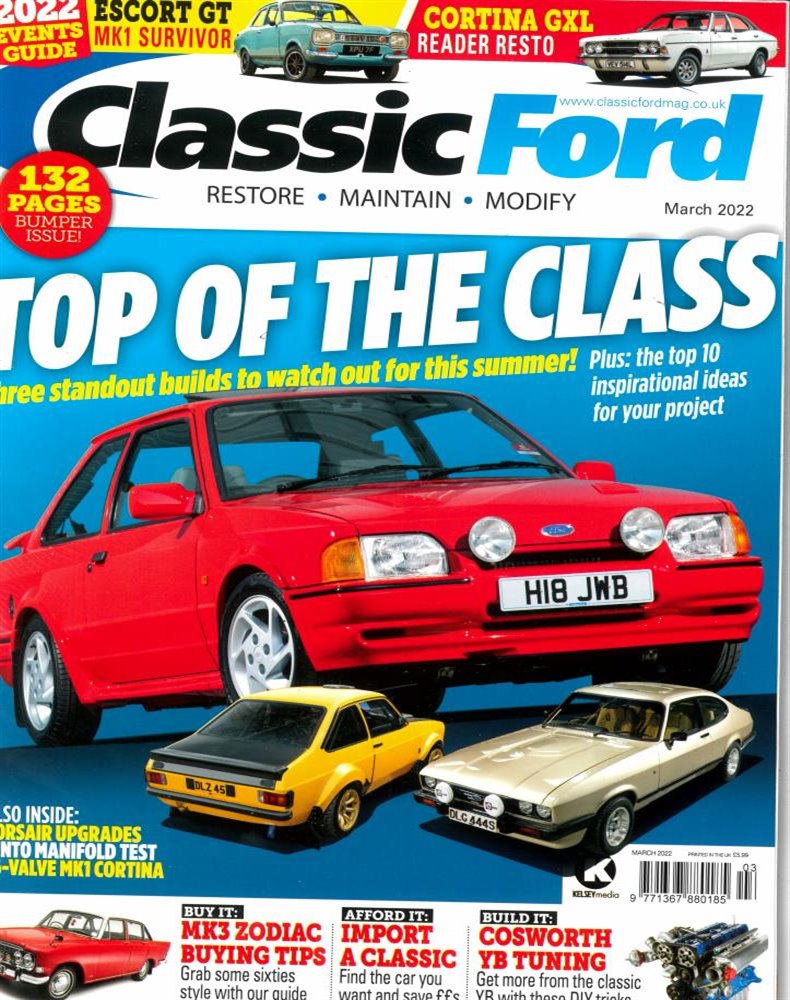 Classic Ford Magazine Issue MAR 22