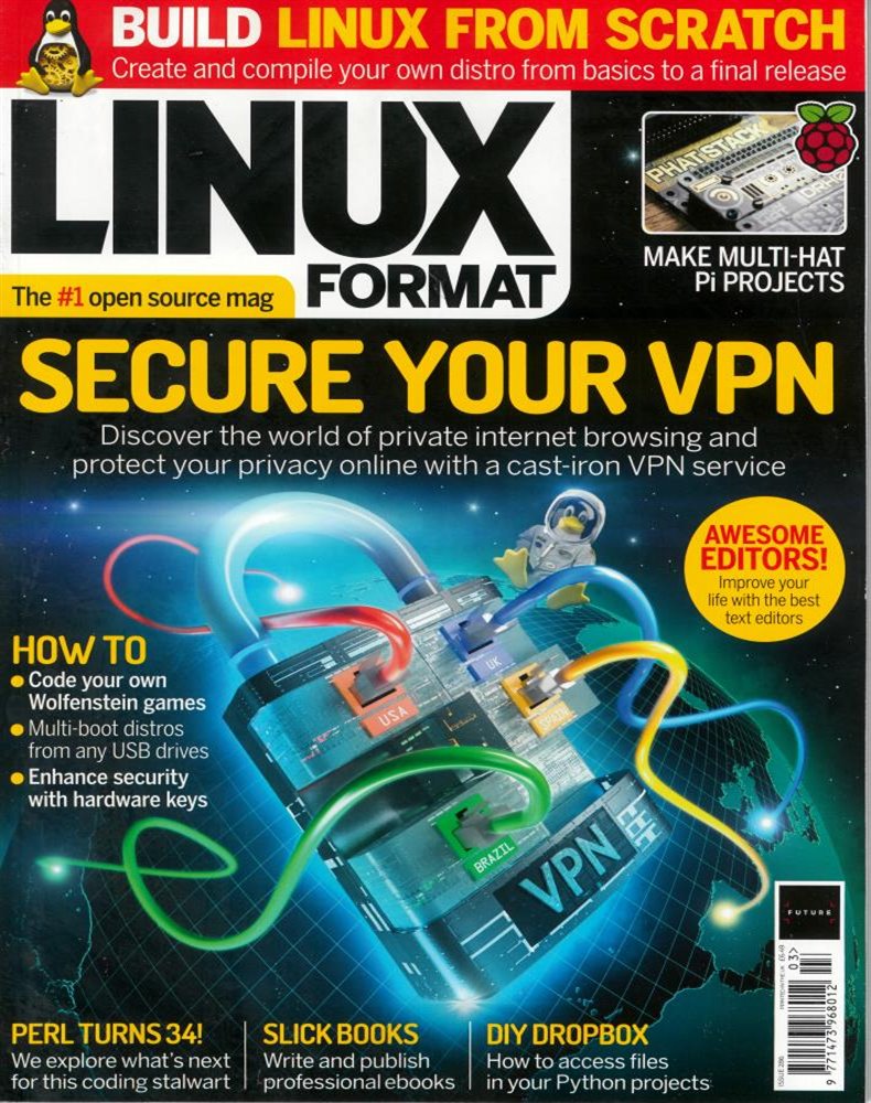 Linux Format Magazine Issue MAR 22