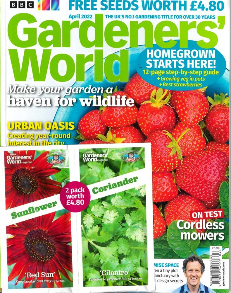 BBC Gardeners World Magazine Issue APR 22