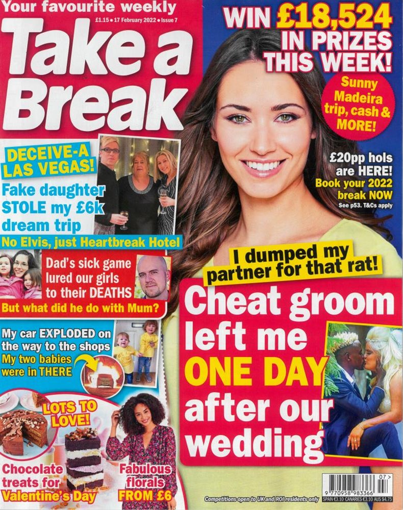 Take a Break Magazine Issue NO 7