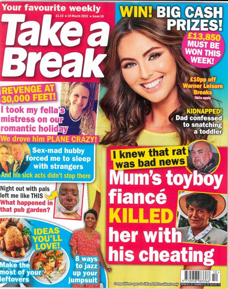 Take a Break Magazine Issue NO 10
