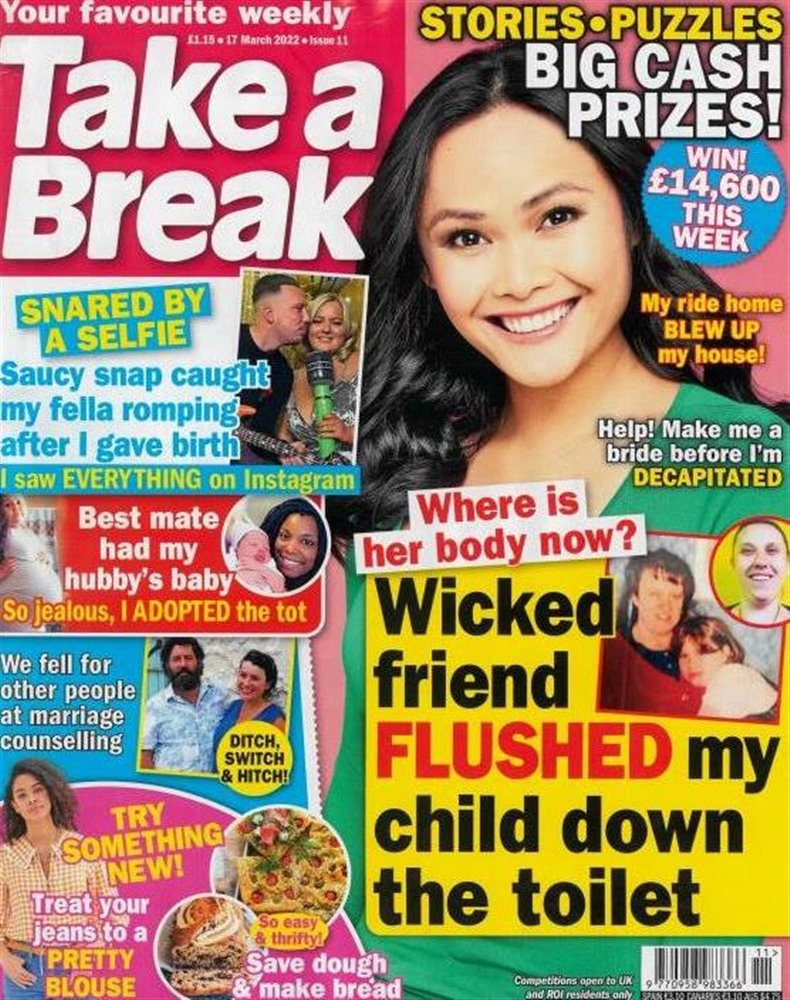 Take a Break Magazine Issue NO 11
