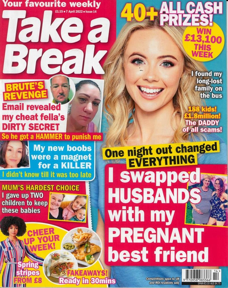 Take a Break Magazine Issue NO 14