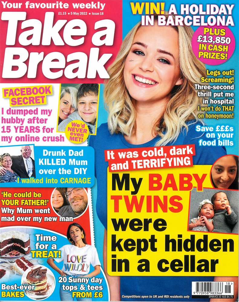 Take a Break Magazine Issue NO 18