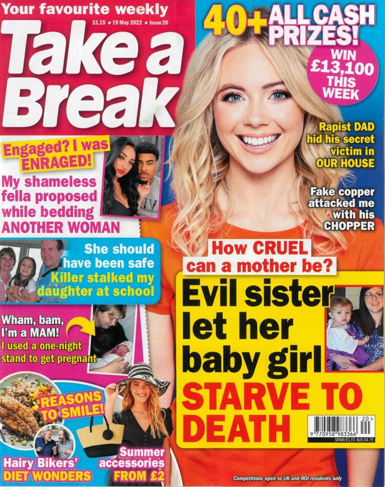 Take a Break Magazine Issue NO 20