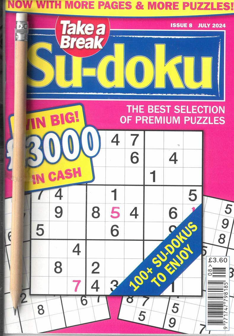 Take a Break Sudoku - NO 8
