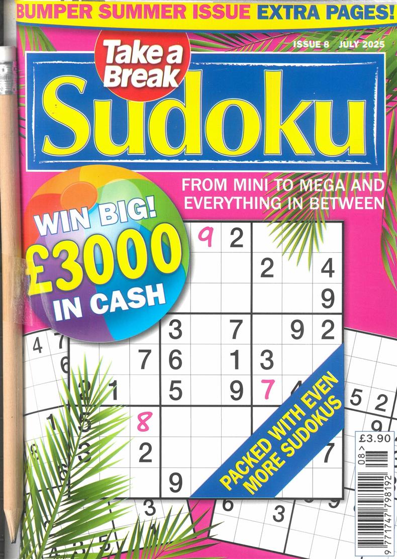 Take a Break Sudoku - NO 8