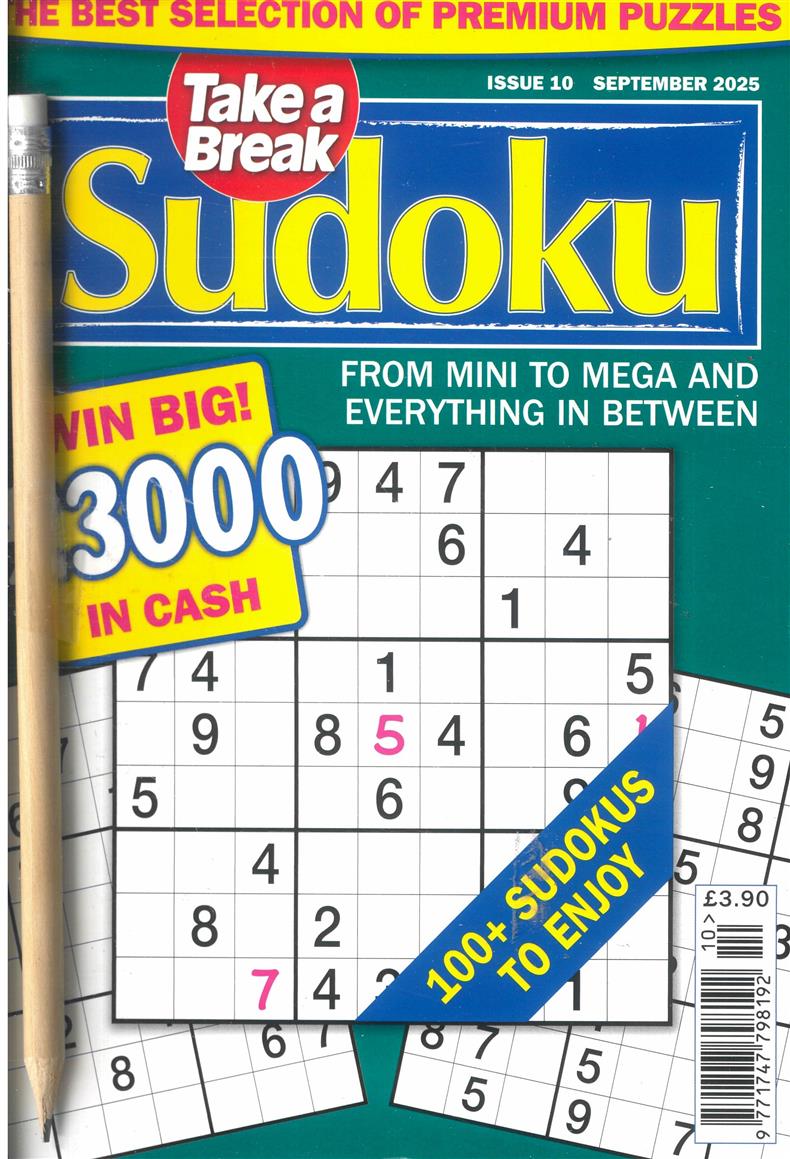 Take a Break Sudoku - NO 10