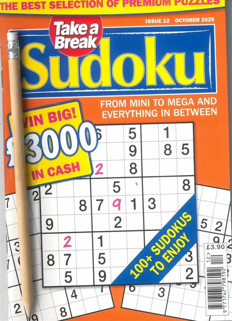 Take a Break Sudoku - NO 12