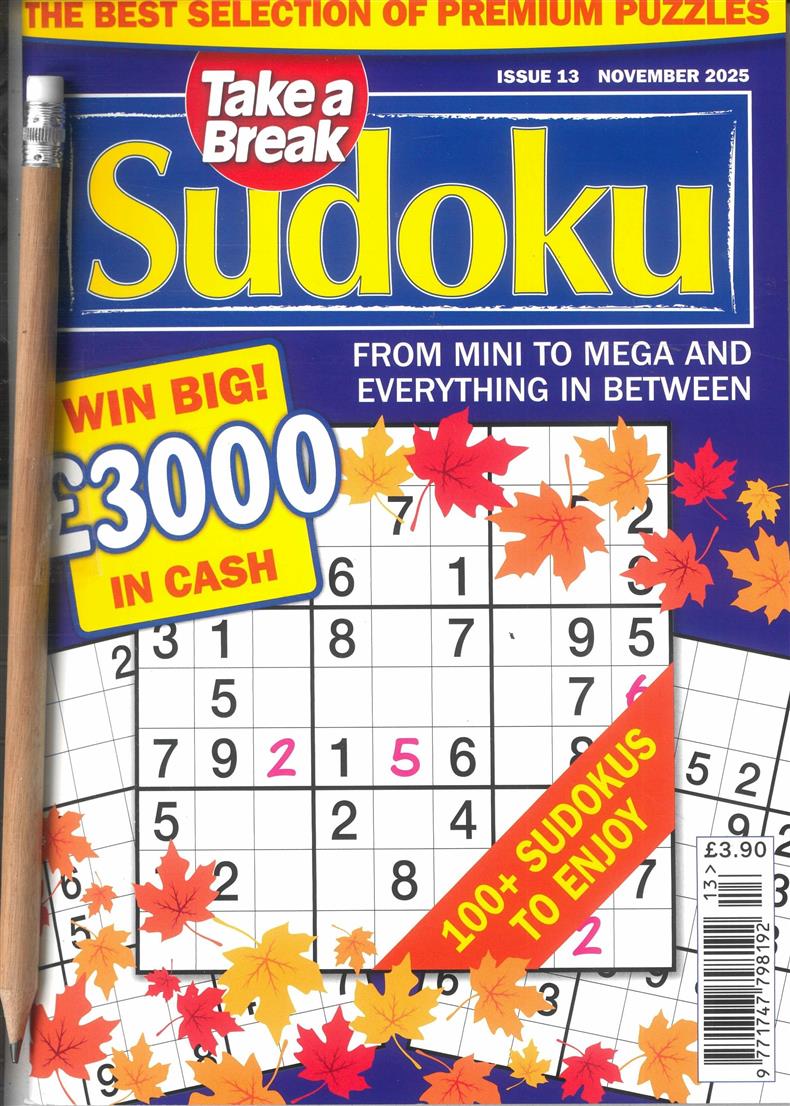 Take a Break Sudoku - NO 13