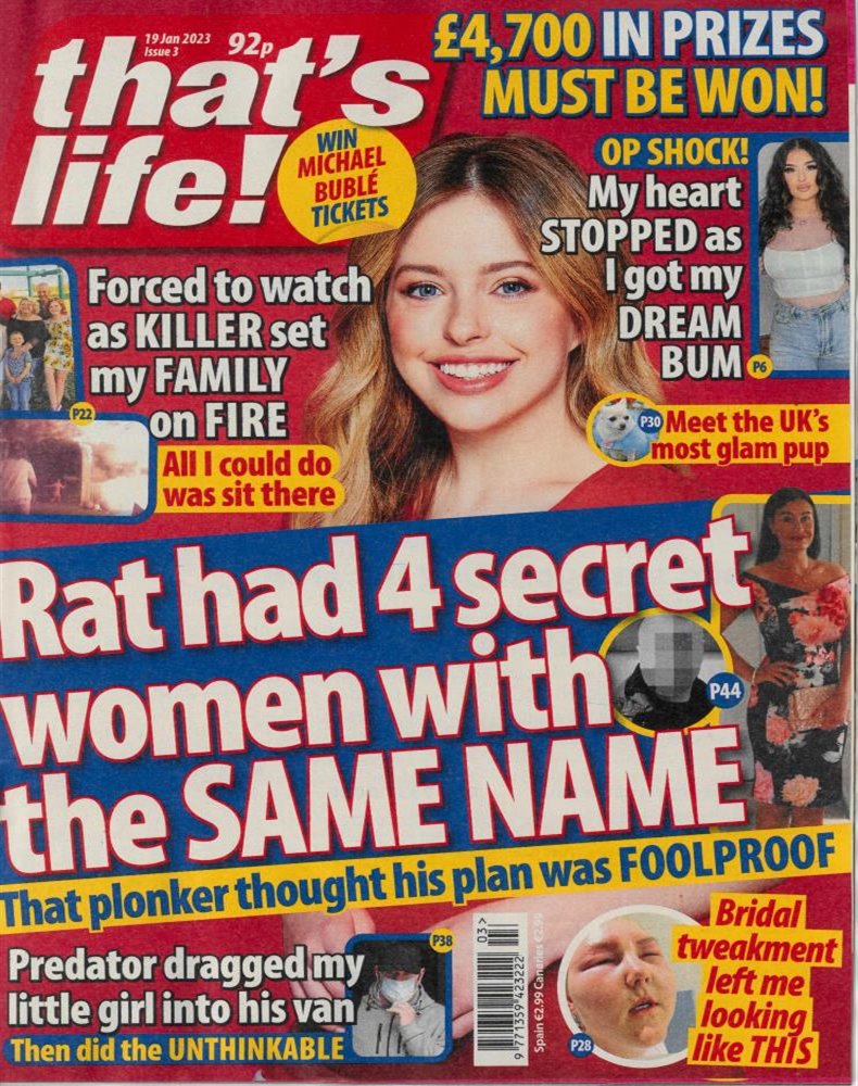 Thats Life Magazine Subscription