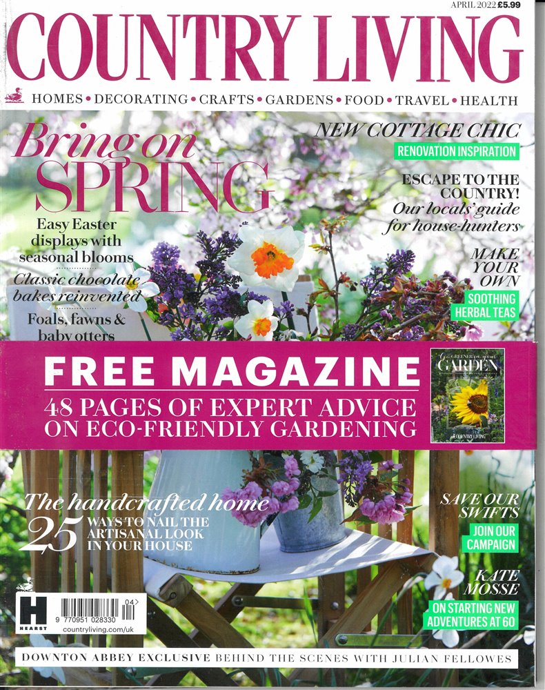 Country Living Magazine Issue APR 22