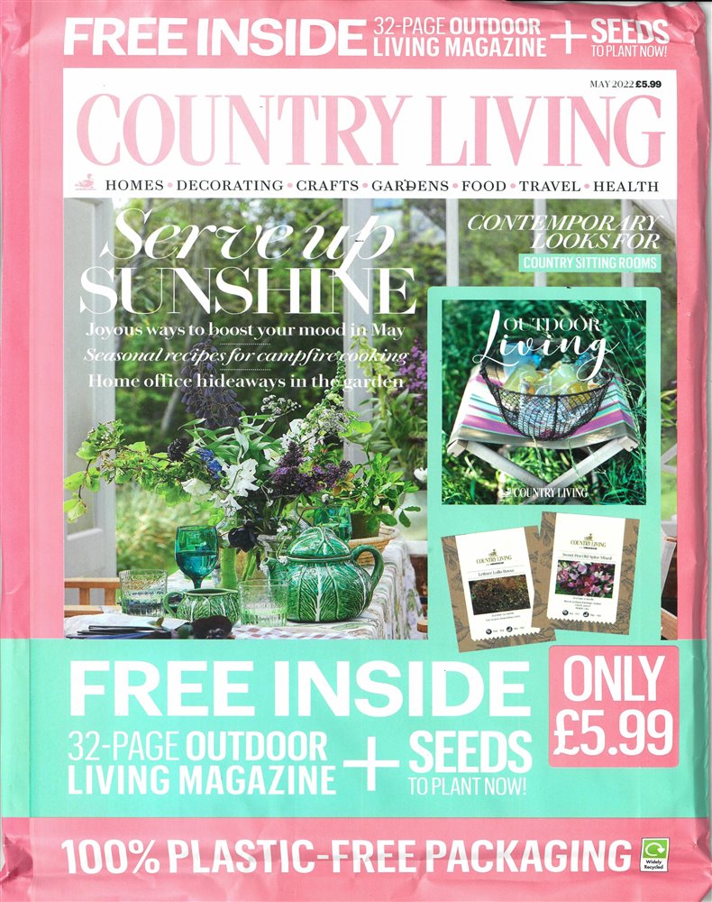 Country Living Magazine Issue MAY 22