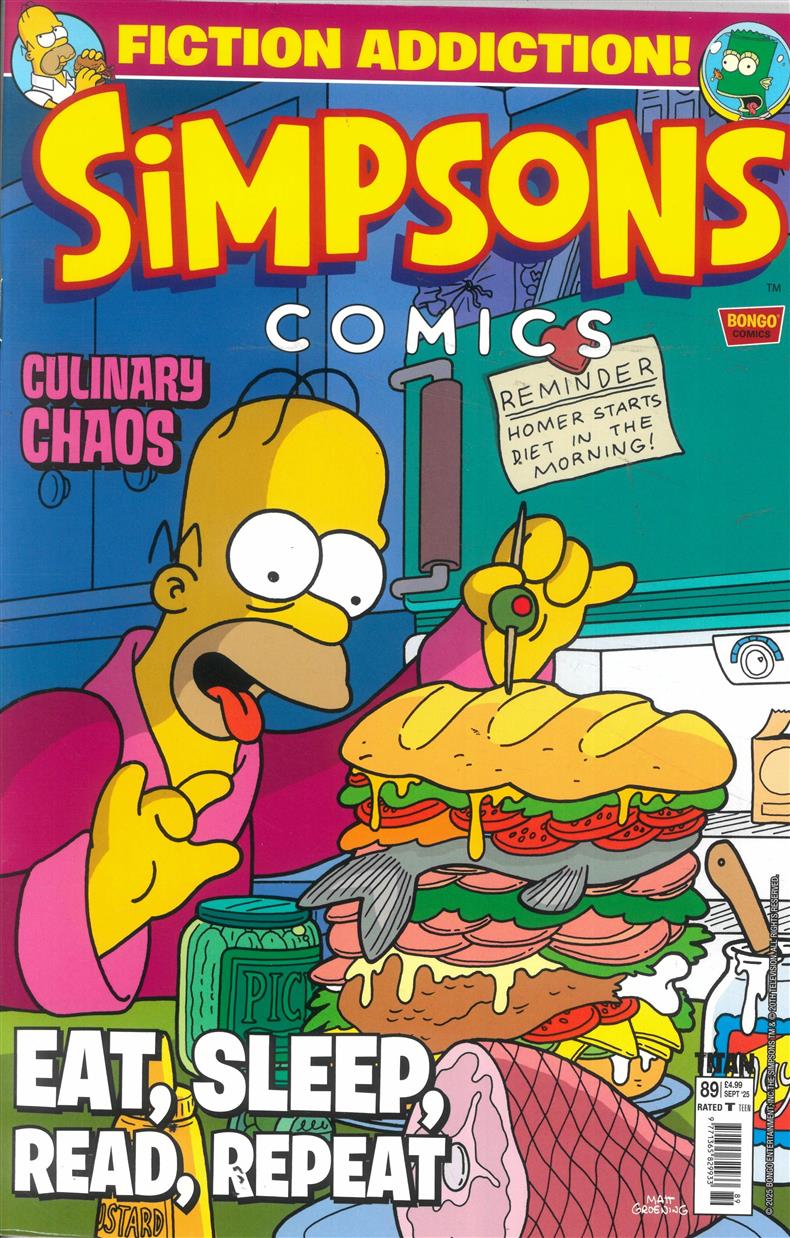Simpsons Comics - NO 89