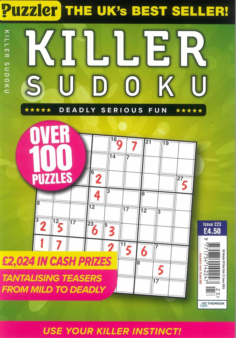 Killer Sudoku - NO 223