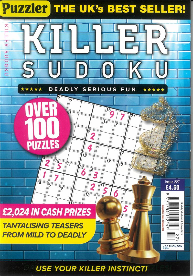 Killer Sudoku - NO 227