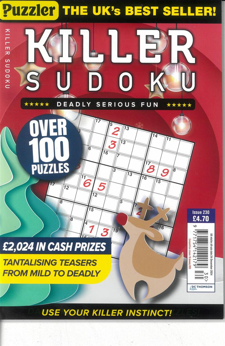 Killer Sudoku - NO 230