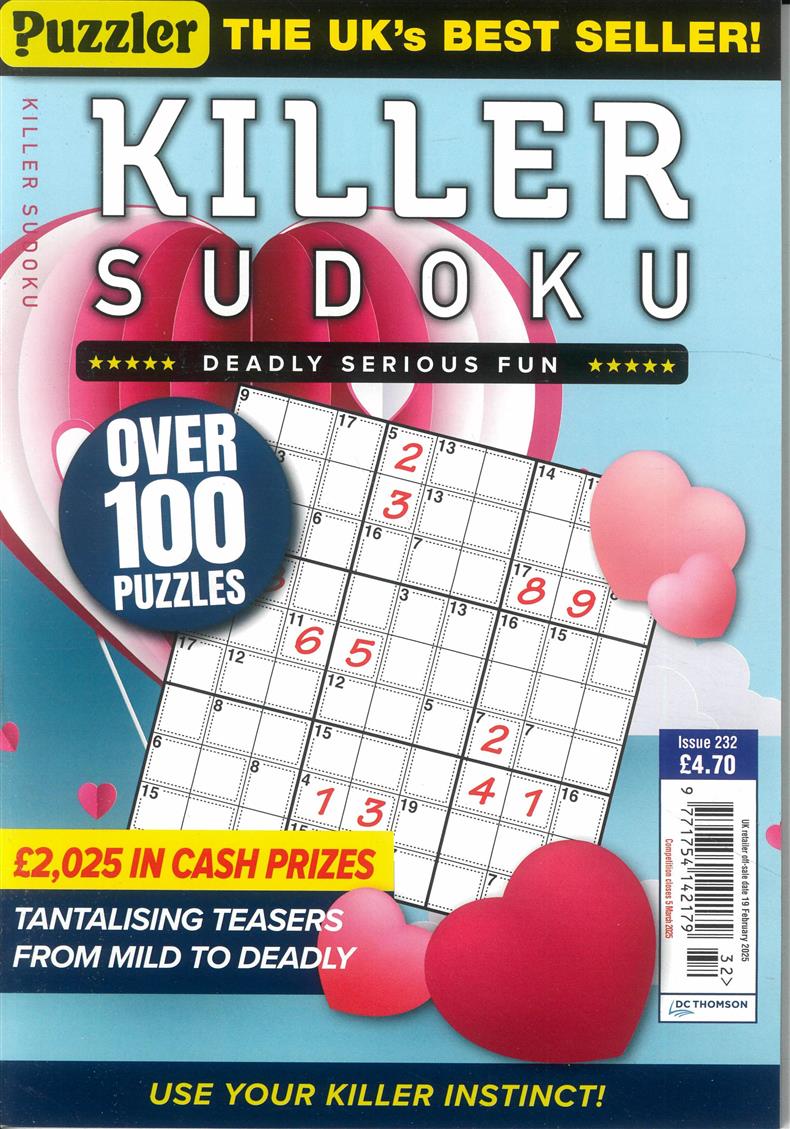 Killer Sudoku - NO 232