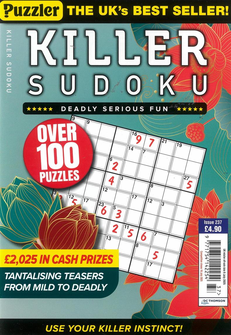 Killer Sudoku - NO 237