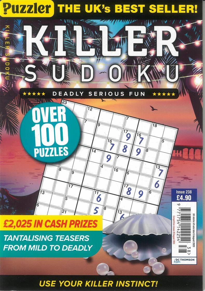 Killer Sudoku - NO 238