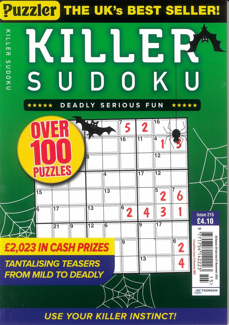 Killer Sudoku - Difícil 