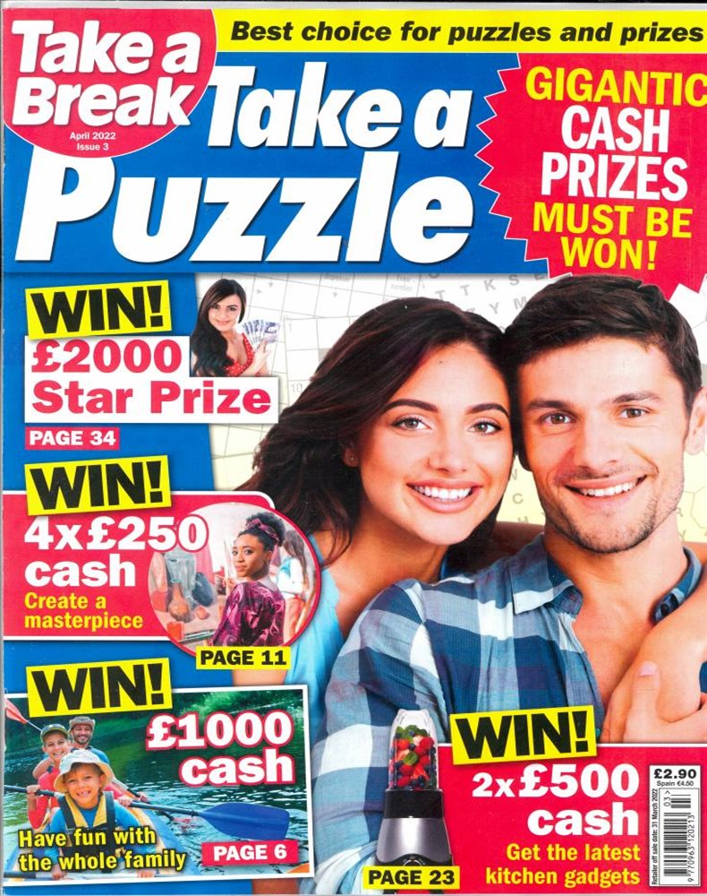 Take a Puzzle Magazine Issue NO 3