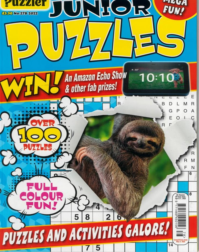 Junior Puzzles Magazine Issue NO 278