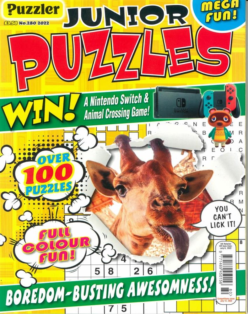 Junior Puzzles Magazine Issue NO 280