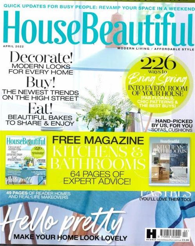 House Beautiful Magazine Issue APR 22