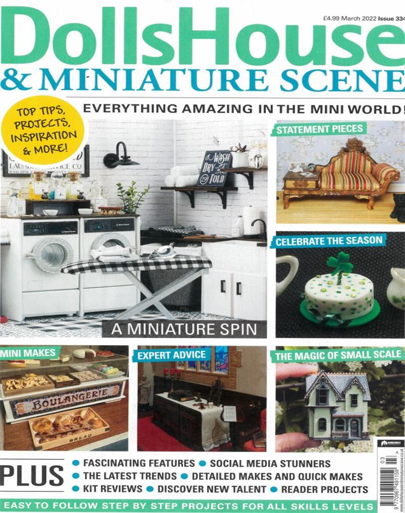 Dolls House and Miniature Scene Magazine Issue MAR 22