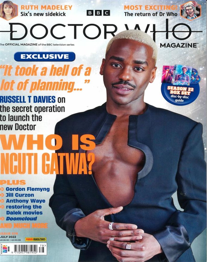 Doctor Who Magazine Issue NO 578
