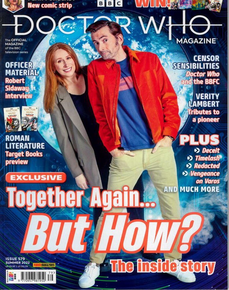 Doctor Who Magazine Issue NO 579